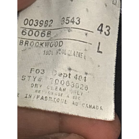 Brooks Brother Brookease Lora Piana Black Blazer With Gold Buttons 43 L - Picture 9 of 15